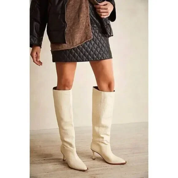 Free People x Vicenza Friday Fever Heel Boots Size EU37 / US 8 - Picture 2 of 15